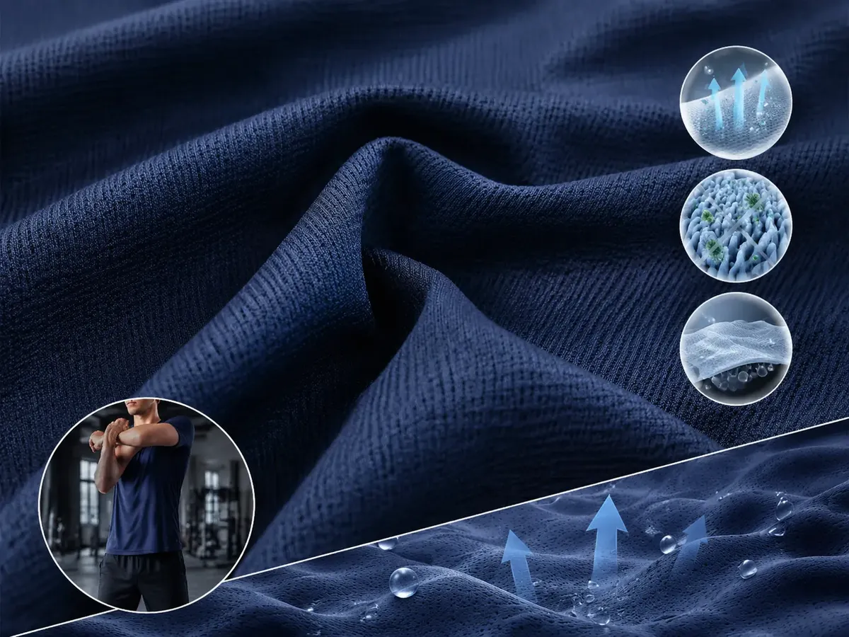 Odor Resistant Sports Fabric